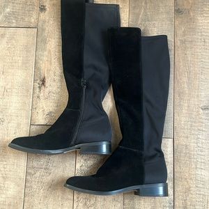 Women’s suede/ nylon boot size 8